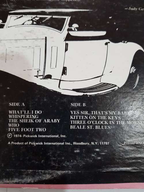 The Great Gatsby and Music of the Jazz Age, High Society Swing Band LP