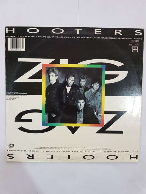 The Hooters, Zig Zag LP, VG