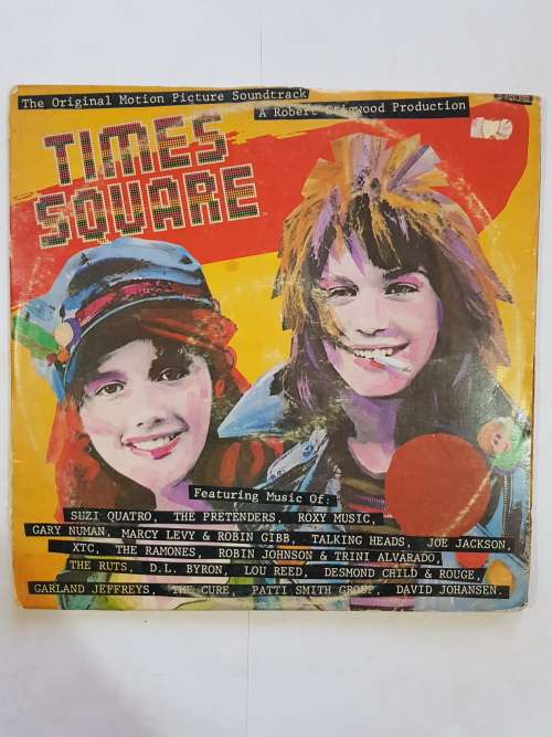 Times Square, Motion Picture Soundtrack Double LP, VG