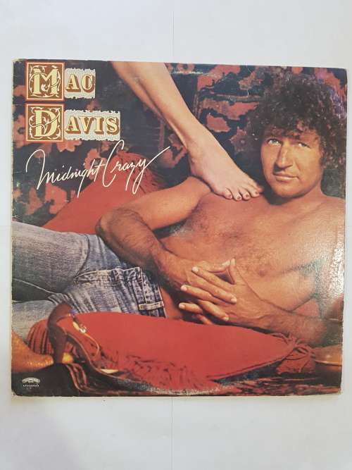 Mac Davis, Midnight Crazy LP, VG