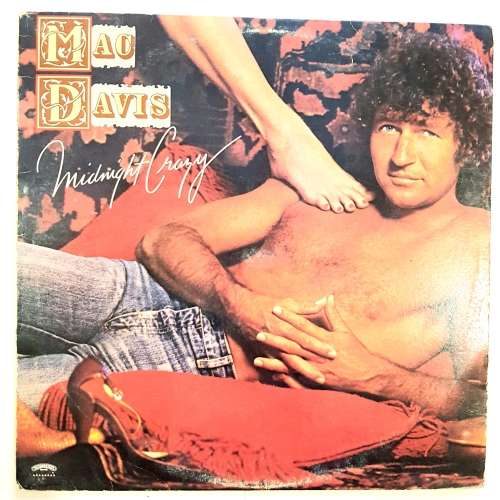Mac Davis, Midnight Crazy LP, VG