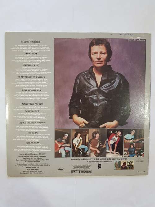 Delbert McClinton, Plain` From The Heart LP, VG+