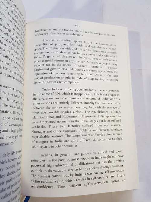 Man Management based on the Discourses of Bhagavan Sri Sathya Sai Baba