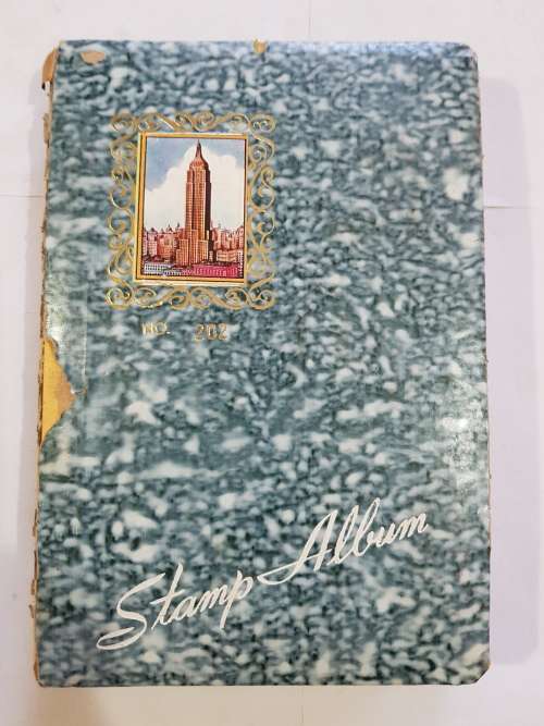 Stamp Album, blank, holds 270 stamps