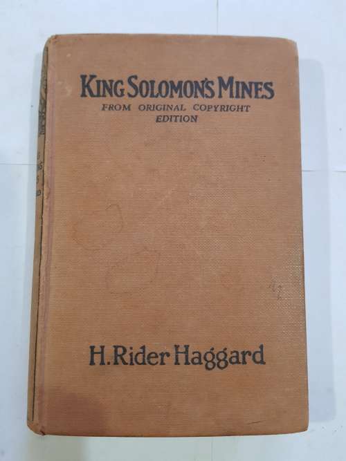 King Solomans Mines by H. Rider Haggard