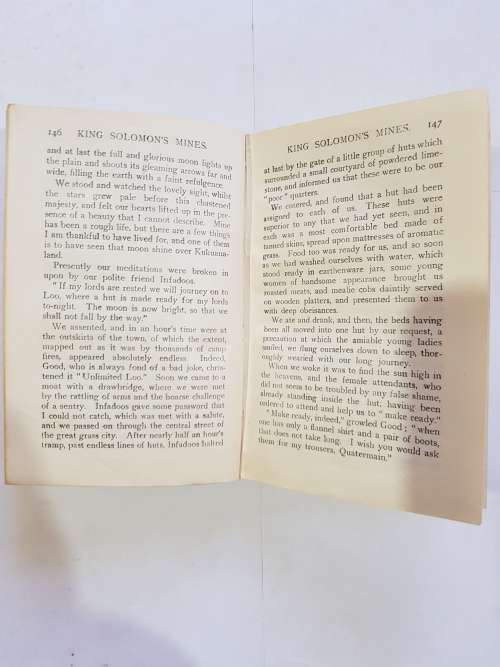 King Solomans Mines by H. Rider Haggard