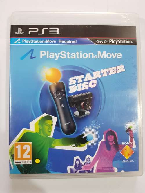 PS3, Playstation 3, Playstation Move Starter Disc
