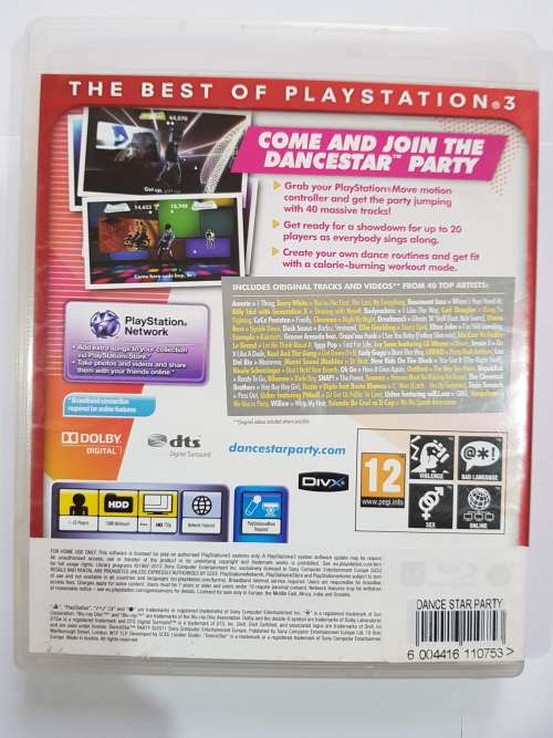 PS3, Playstation 3, Essentials, Dance Star Party