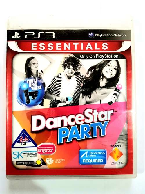 PS3, Playstation 3, Essentials, Dance Star Party
