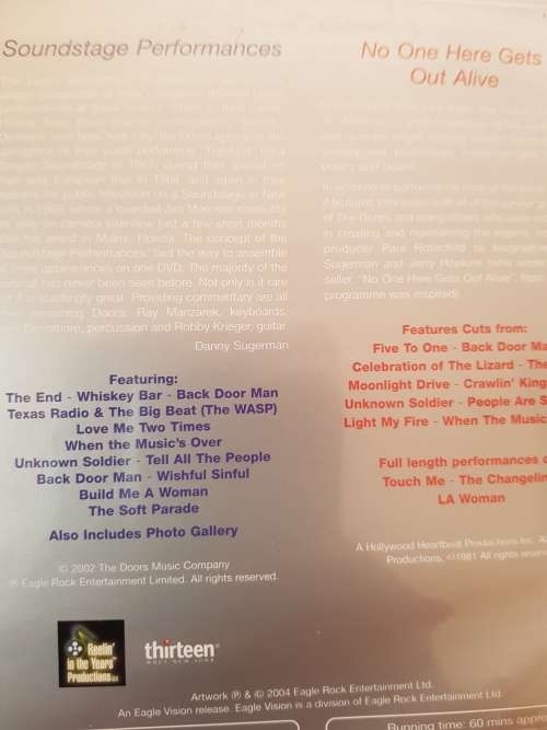 The Doors, 2 DVD Set, Collectors` Edition