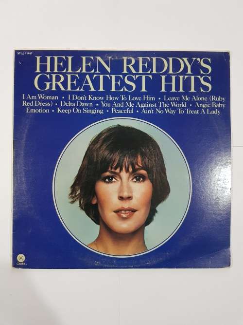 Helen Reddy`s Greatest Hits LP, VG+