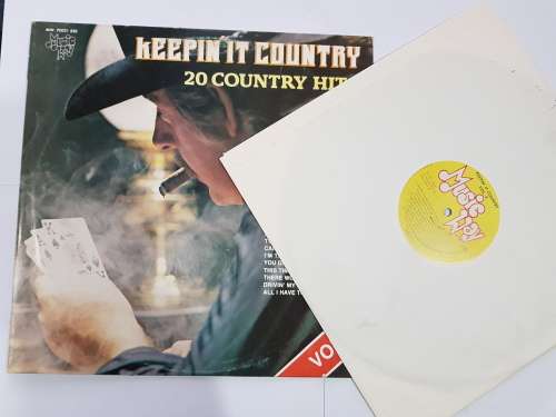 Keepin` It Country, 20 Country Hits Vol. 3 LP, VG+