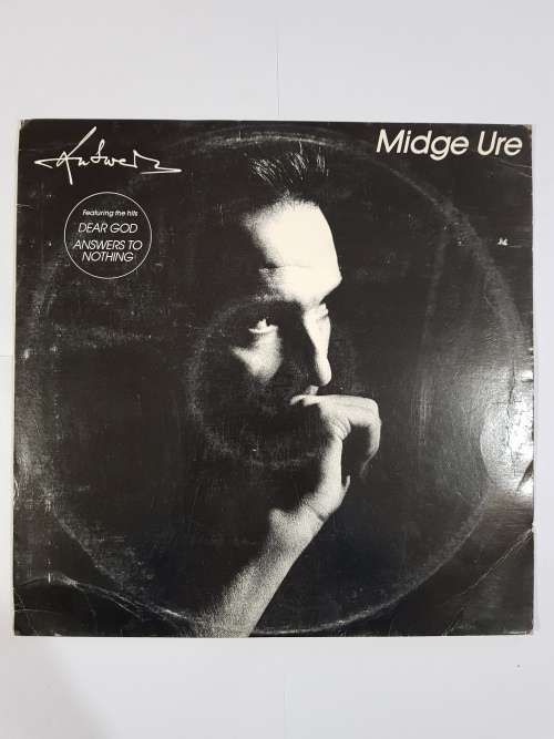 Midge Ure, Answers To Nothing LP, VG+