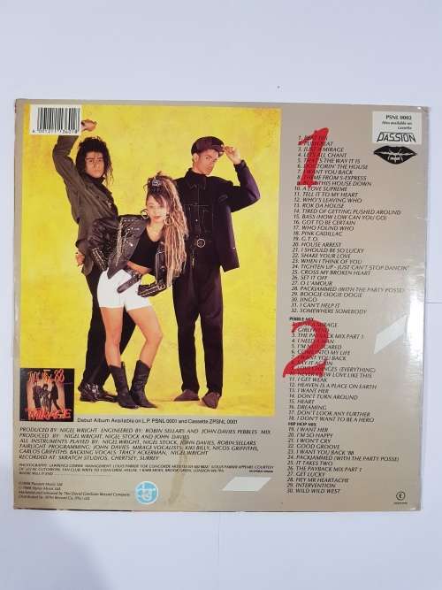 Mirage, Jack Mix in Full Effect LP, VG+