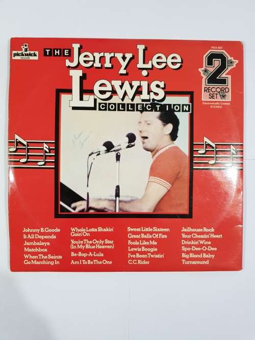 Jerry Lee Lewis, The Jerry Lee Lewis Collection Double LP, VG+