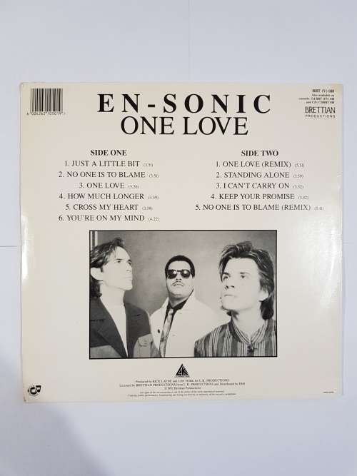 EN-Sonic, One Love LP, VG+