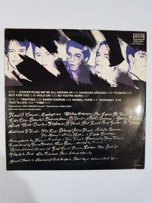 Hazel O` Connor, Cover Plus LP, VG+