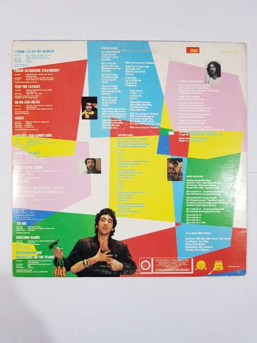 Jona Lewie, Heart Skips Beat LP, VG+