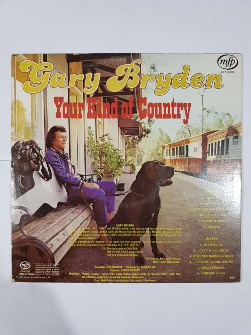 Gary Bryden, Your Kind of Country LP, VG