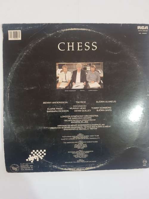 Chess, Double LP, VG