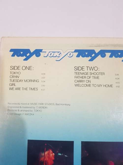 Tokyo, Tokyo LP, VG+