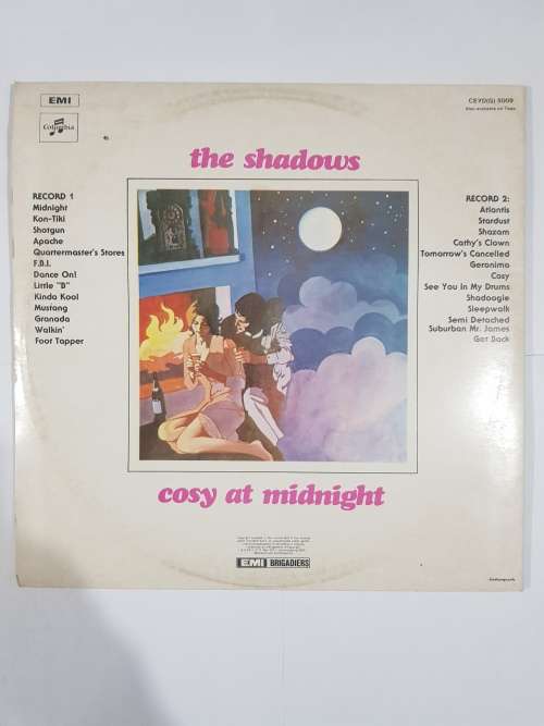 The Shadows, Cosy At Midnight Double LP,