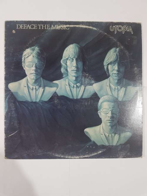 Utopia, Deface The Music LP, VG+, Canada