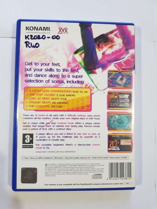 Playstation 2, PS2, Dancing Stage Megamix