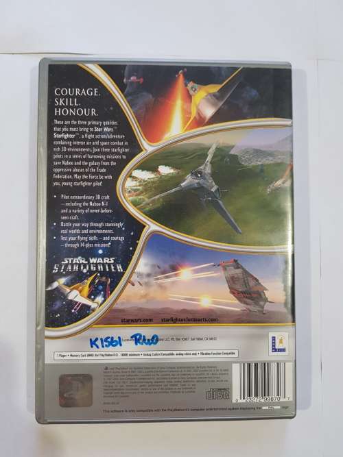 Playstation 2, PS2, Star Wars Starfighter Platinum