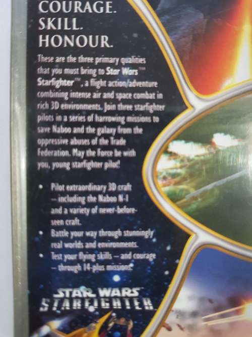 Playstation 2, PS2, Star Wars Starfighter Platinum