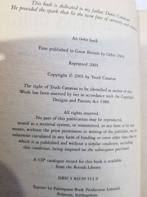 The Magician`s Guild, The Black Magician Trilogy Book One by Trudi Canavan