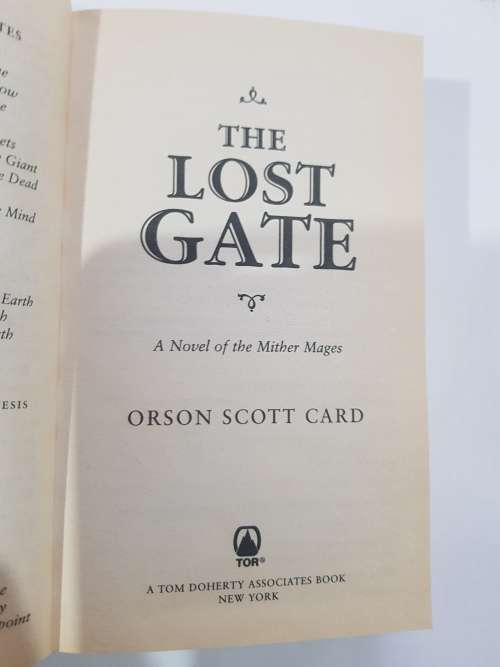 The Lost Gate by Orson Scott Card