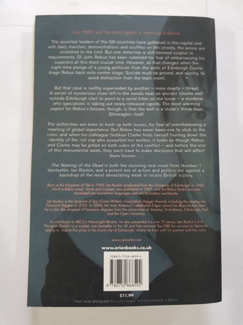 The Naming of The Dead by Ian Rankin
