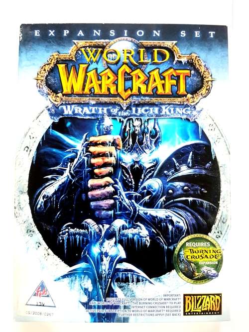 World of Warcraft, Wrath of the Lich King, Expansion Set, PC DVD