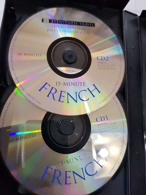 15-Minute French, Book and 2 x CD