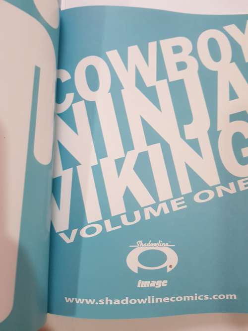 Cowboy Ninja Viking Volume 1, Lieberman, Rossmo, Graphic Novel, Comic Book