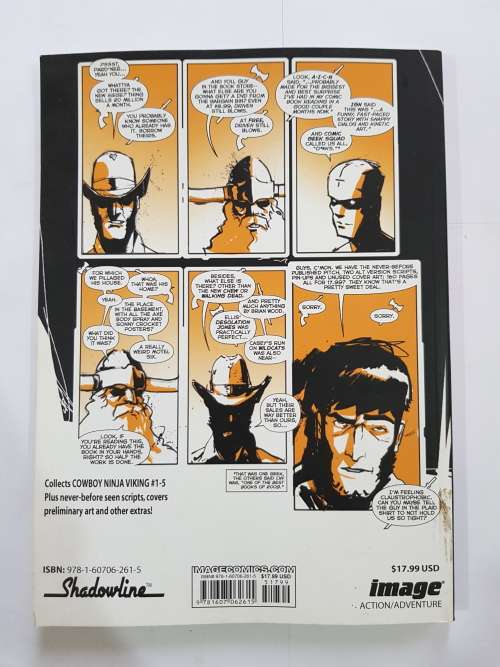 Cowboy Ninja Viking Volume 1, Lieberman, Rossmo, Graphic Novel, Comic Book
