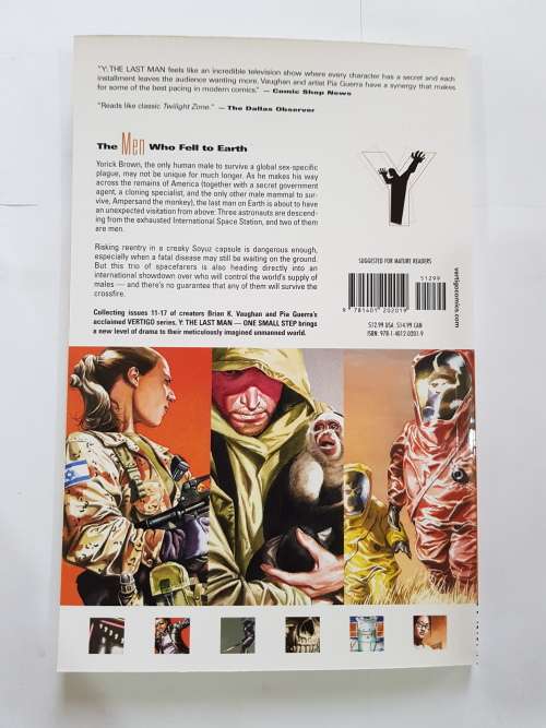 Y: The Last Man - One Small Step Book 3, Vaughan/Guerra/Marzan/Chadwick, Comic
