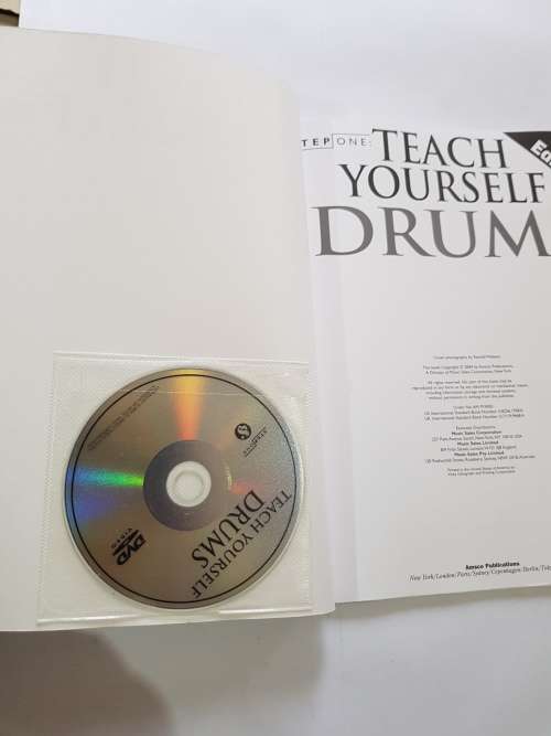 Teach Yourself Drums, Step One, Book and DVD