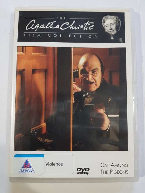 Agatha Christie Film Collection, Cat Among The Pigeons DVD + magazine, No. 5