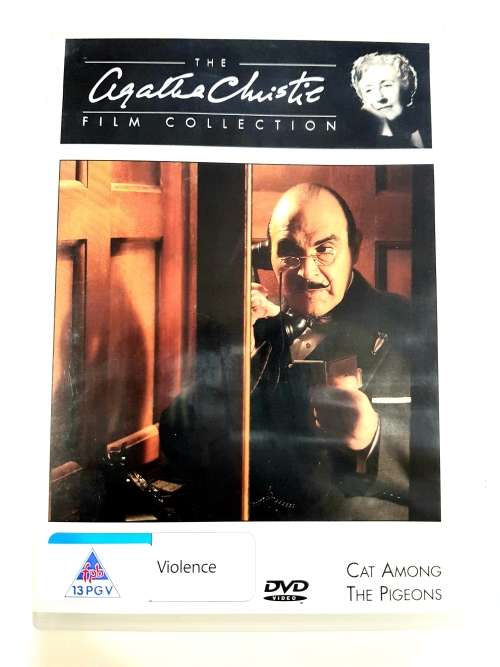 Agatha Christie Film Collection, Cat Among The Pigeons DVD + magazine, No. 5