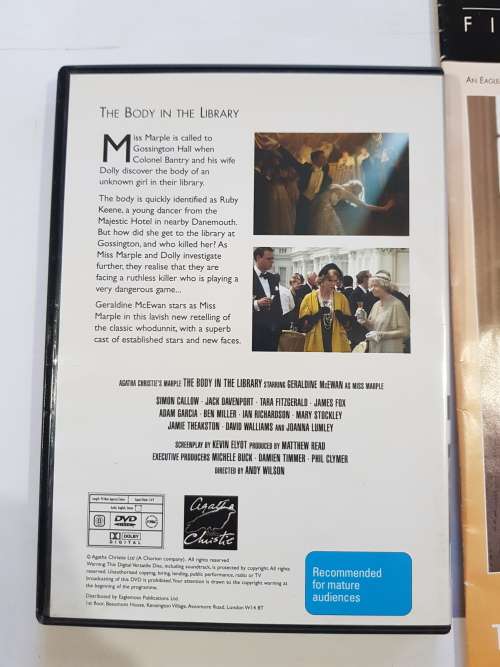 Agatha Christie Film Collection, The Body in the Library DVD + magazine, No. 8