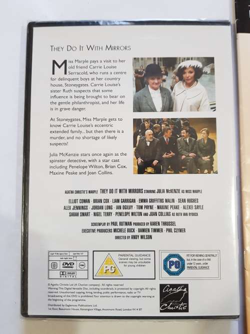 Agatha Christie Film Collection, They Do It With Mirrors DVD + magazine, No. 24
