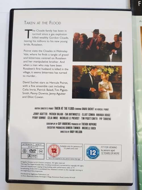Agatha Christie Film Collection, Taken At The Flood DVD + magazine, No. 25