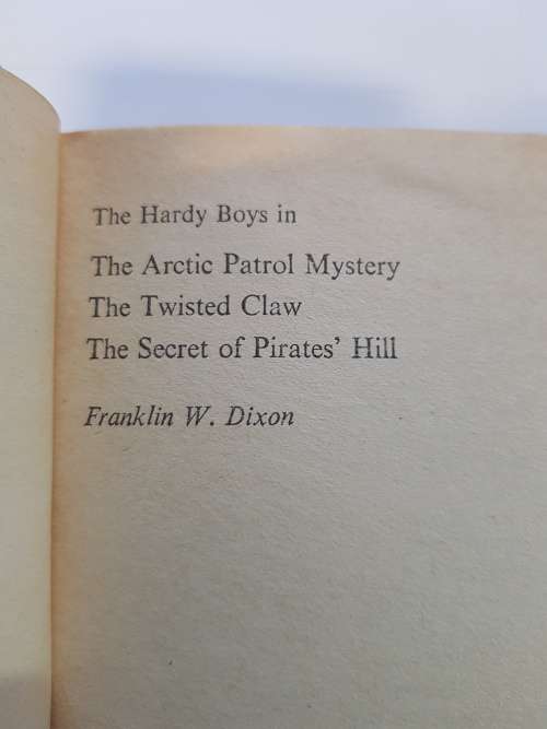 Hardy Boys Mysteries, Three in One by Franklin W. Dixon