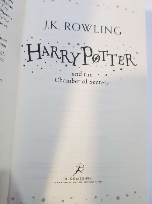 Harry Potter and the Chamber of Secrets by J.K. Rowling