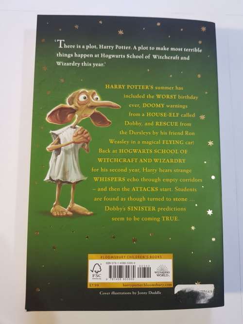 Harry Potter and the Chamber of Secrets by J.K. Rowling
