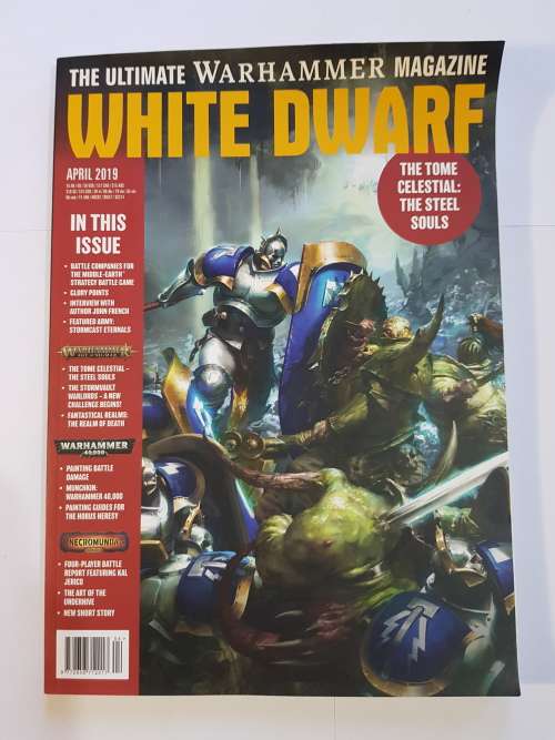 Warhammer, White Dwarf, The Ultimate Warhammer Magazine, April 2019
