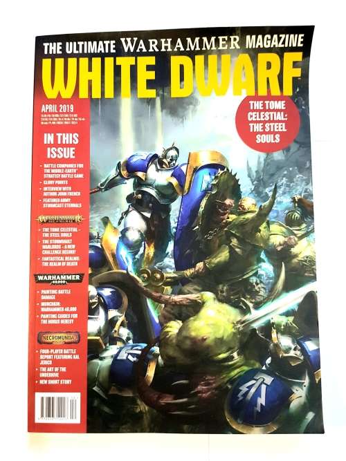 Warhammer, White Dwarf, The Ultimate Warhammer Magazine, April 2019