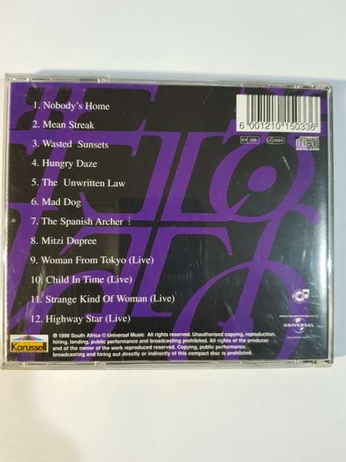 Deep Purple, Child in Time CD